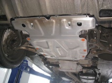 Защита алюминиевая Alfeco для картера Volkswagen Touareg II 2010-2018